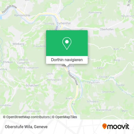 Oberstufe Wila Karte
