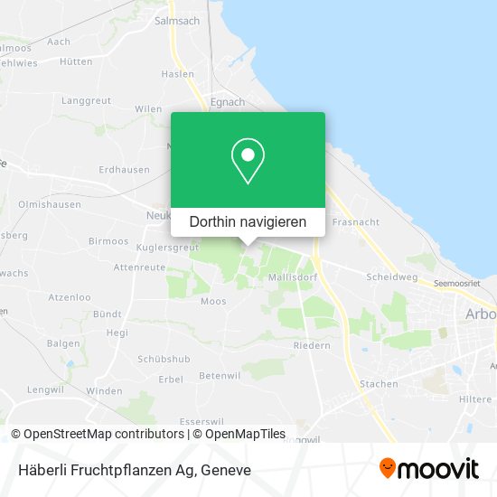 Häberli Fruchtpflanzen Ag Karte