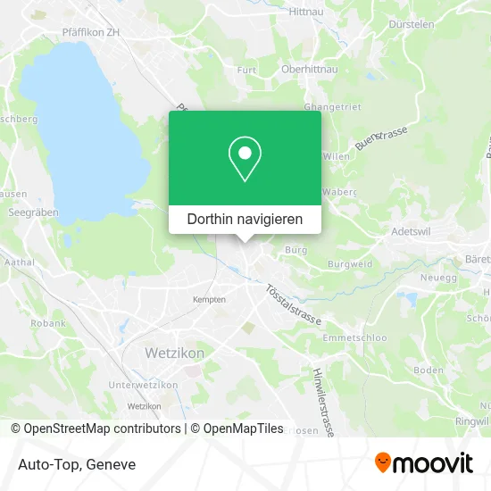 Auto-Top Karte