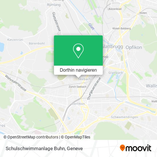 Schulschwimmanlage Buhn Karte