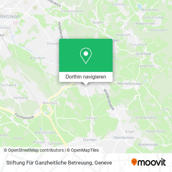 Stiftung Für Ganzheitliche Betreuung Karte
