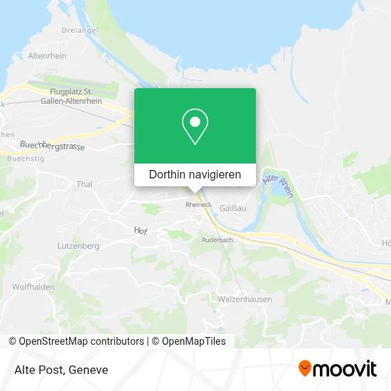 Alte Post Karte