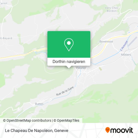Le Chapeau De Napoléon Karte