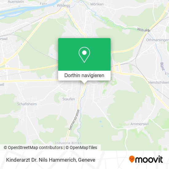 Kinderarzt Dr. Nils Hammerich Karte