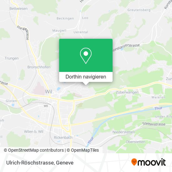 Ulrich-Röschstrasse Karte