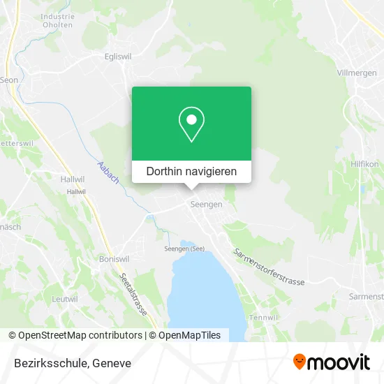 Bezirksschule Karte