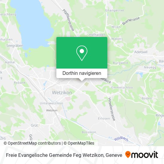 Freie Evangelische Gemeinde Feg Wetzikon Karte