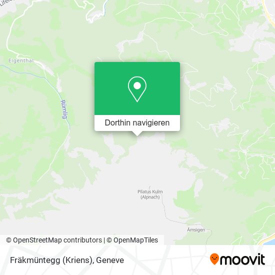 Fräkmüntegg (Kriens) Karte
