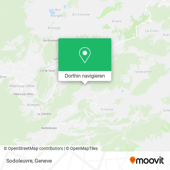 Sodoleuvre Karte
