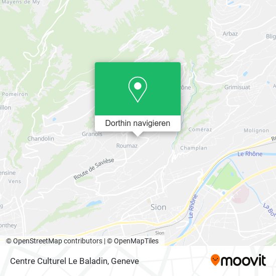 Centre Culturel Le Baladin Karte