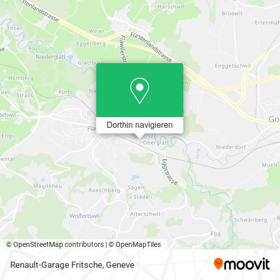 Renault-Garage Fritsche Karte