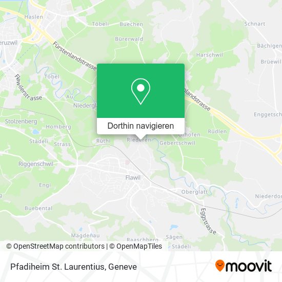 Pfadiheim St. Laurentius Karte