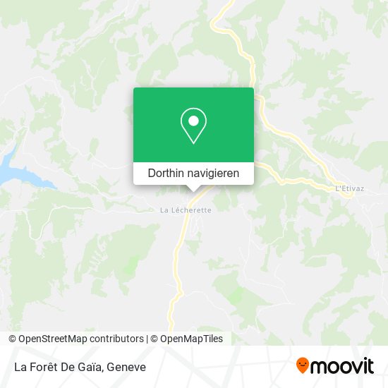 La Forêt De Gaïa Karte