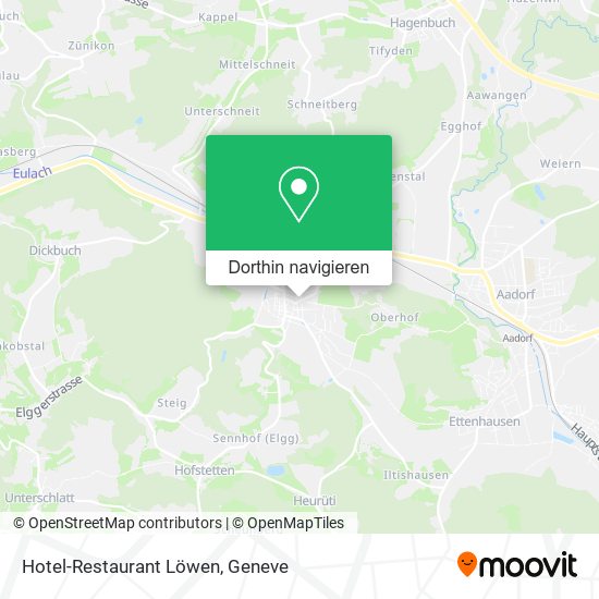 Hotel-Restaurant Löwen Karte
