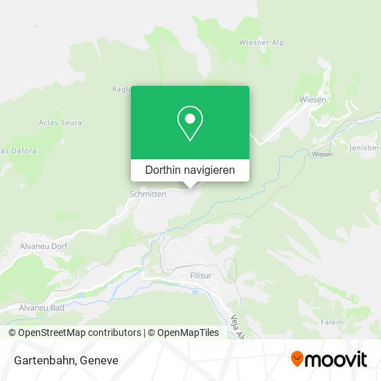 Gartenbahn Karte