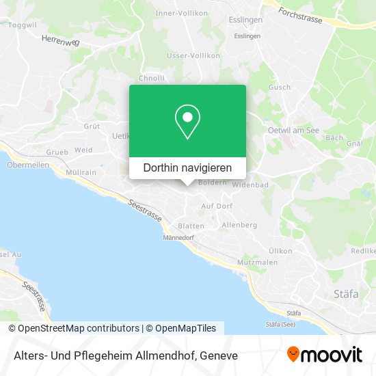 Alters- Und Pflegeheim Allmendhof Karte