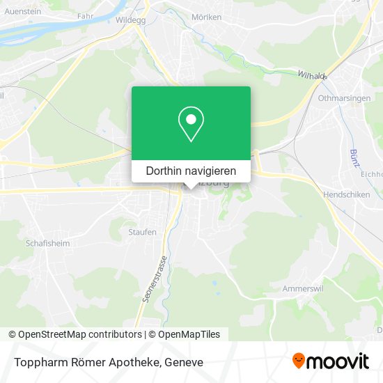 Toppharm Römer Apotheke Karte