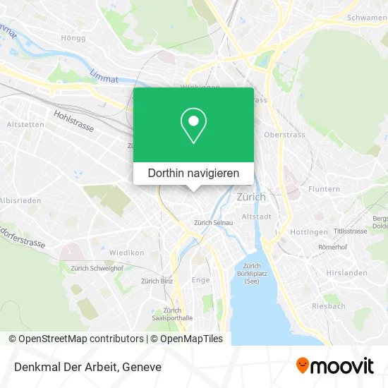 Denkmal Der Arbeit Karte
