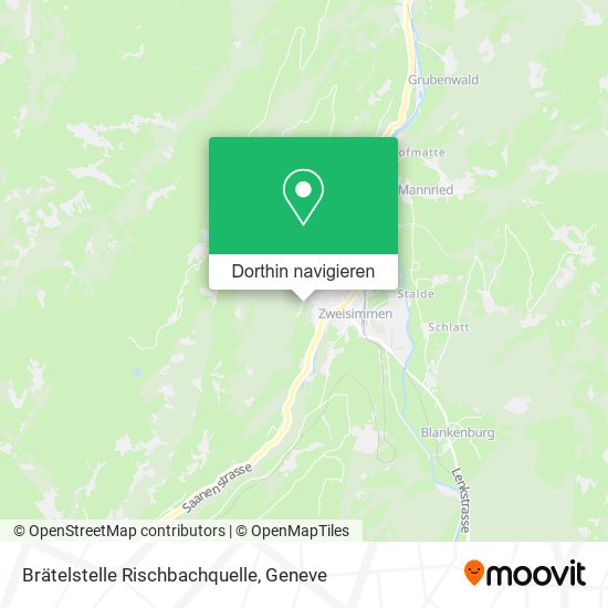 Brätelstelle Rischbachquelle Karte