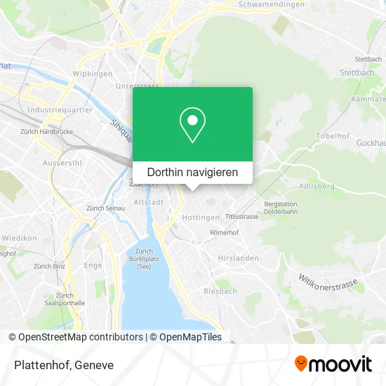Plattenhof Karte