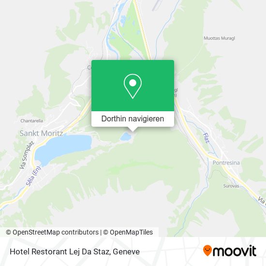Hotel Restorant Lej Da Staz Karte