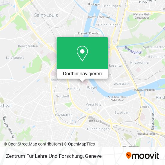 Zentrum Für Lehre Und Forschung Karte