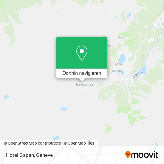 Hotel Gspan Karte