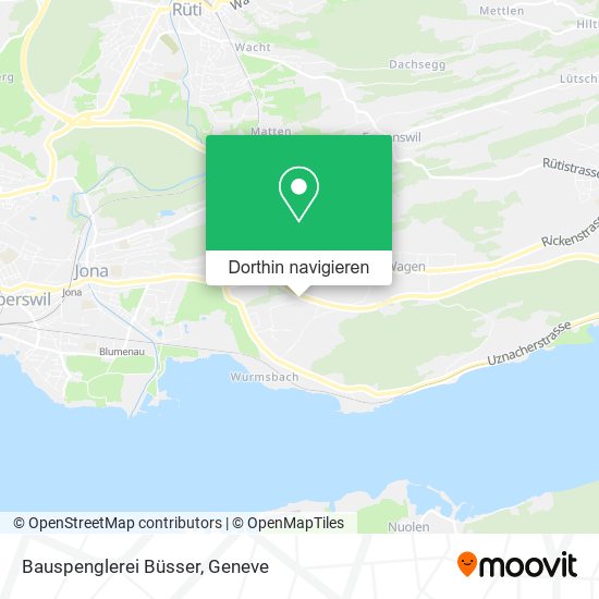 Bauspenglerei Büsser Karte
