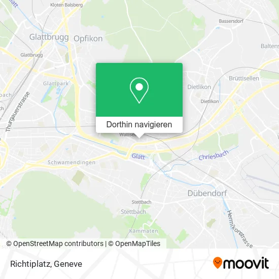 Richtiplatz Karte