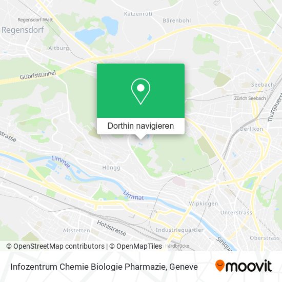 Infozentrum Chemie Biologie Pharmazie Karte