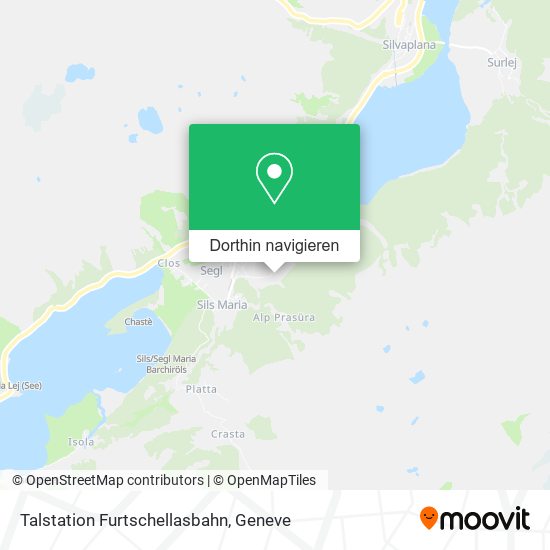 Talstation Furtschellasbahn Karte