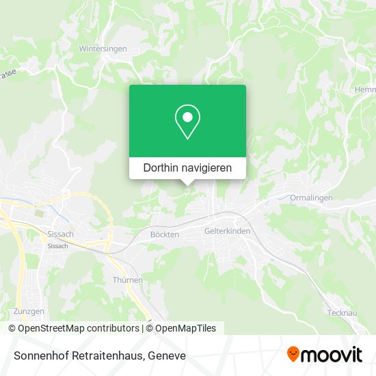 Sonnenhof Retraitenhaus Karte