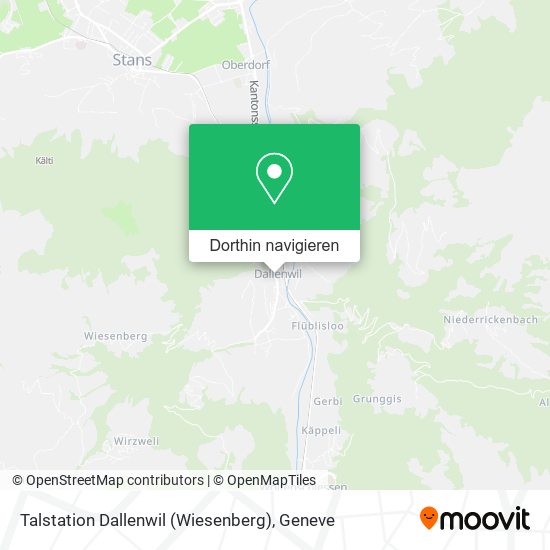 Talstation Dallenwil (Wiesenberg) Karte