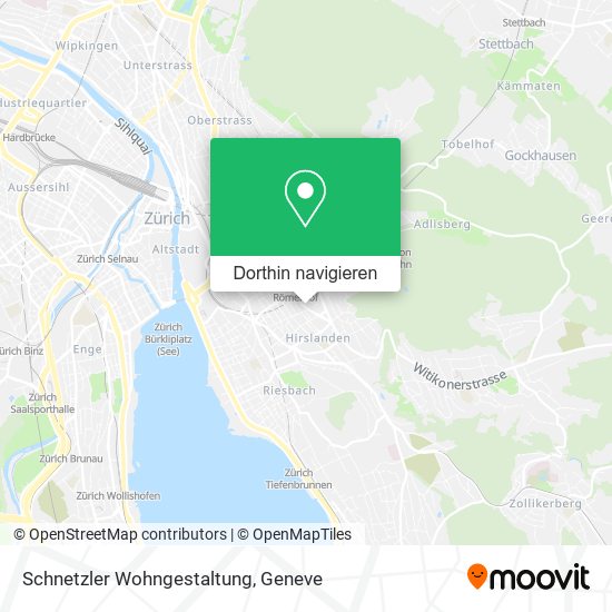 Schnetzler Wohngestaltung Karte