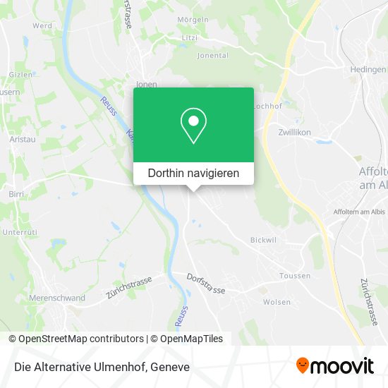 Die Alternative Ulmenhof Karte