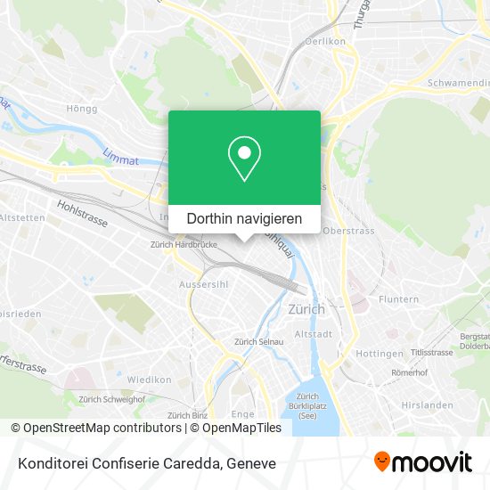 Konditorei Confiserie Caredda Karte