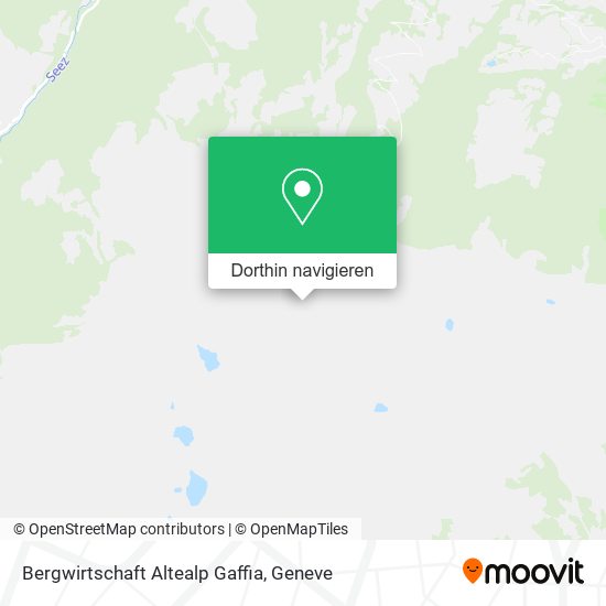 Bergwirtschaft Altealp Gaffia Karte