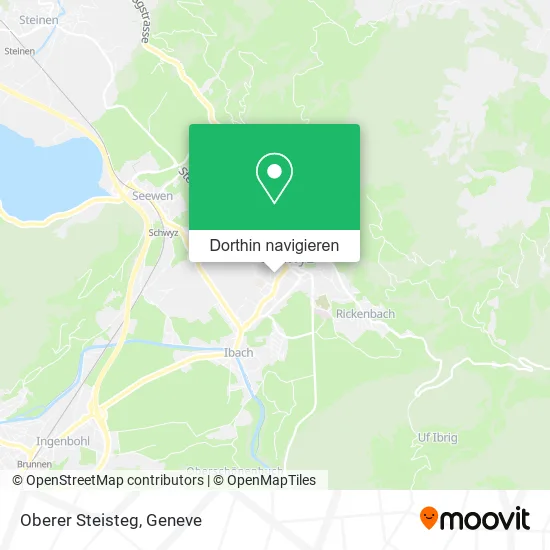 Oberer Steisteg Karte