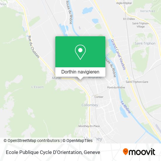 Ecole Publique Cycle D'Orientation Karte