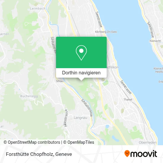 Forsthütte Chopfholz Karte