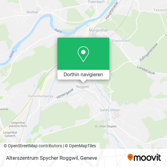 Alterszentrum Spycher Roggwil Karte