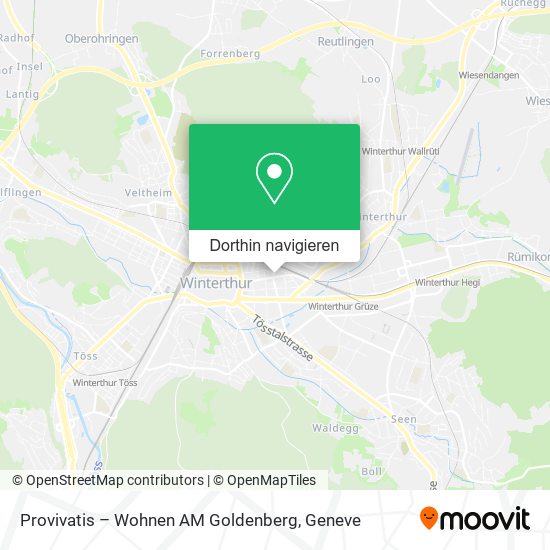 Provivatis – Wohnen AM Goldenberg Karte