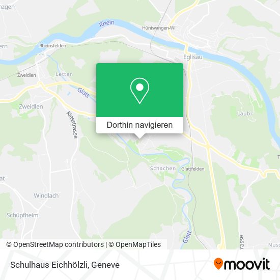 Schulhaus Eichhölzli Karte