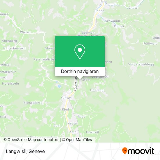Langwisli Karte