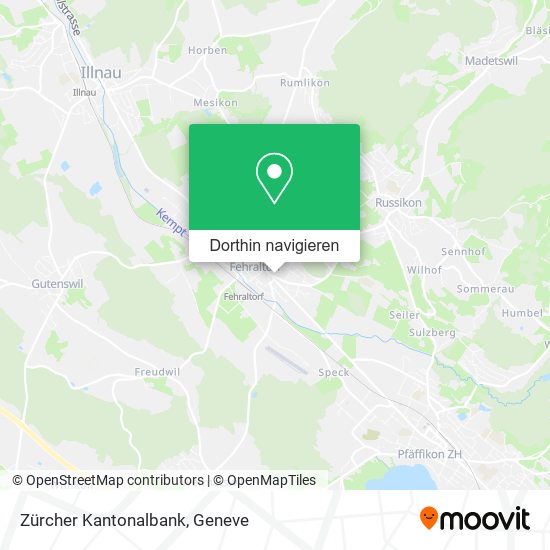 Zürcher Kantonalbank Karte