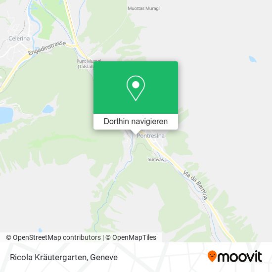 Ricola Kräutergarten Karte
