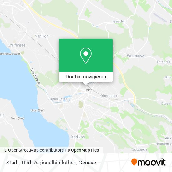Stadt- Und Regionalbibilothek Karte