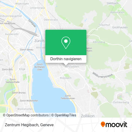 Zentrum Hegibach Karte