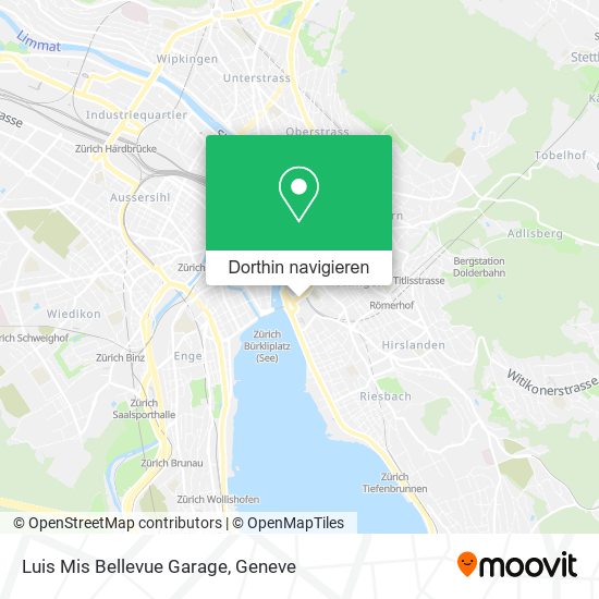 Luis Mis Bellevue Garage Karte