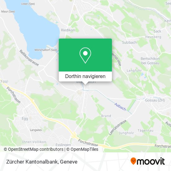 Zürcher Kantonalbank Karte